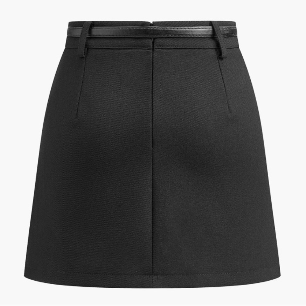 Commense Essential Black Mini Skirt XSmall XS Pencil